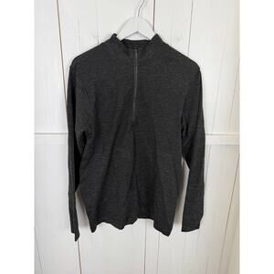 Lululemon Men's Large Gray Acrylic Pullover Sweatshirt NWOT